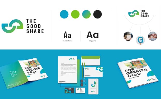 The Good Share — brand identity